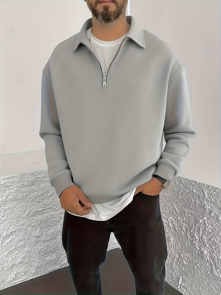Hayden | Refined Half-Zip Sweatshirt