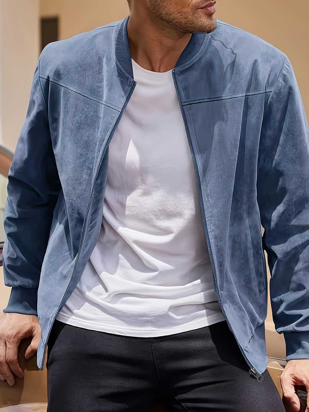 Calvin | Lightweight Zip-Up Jacket