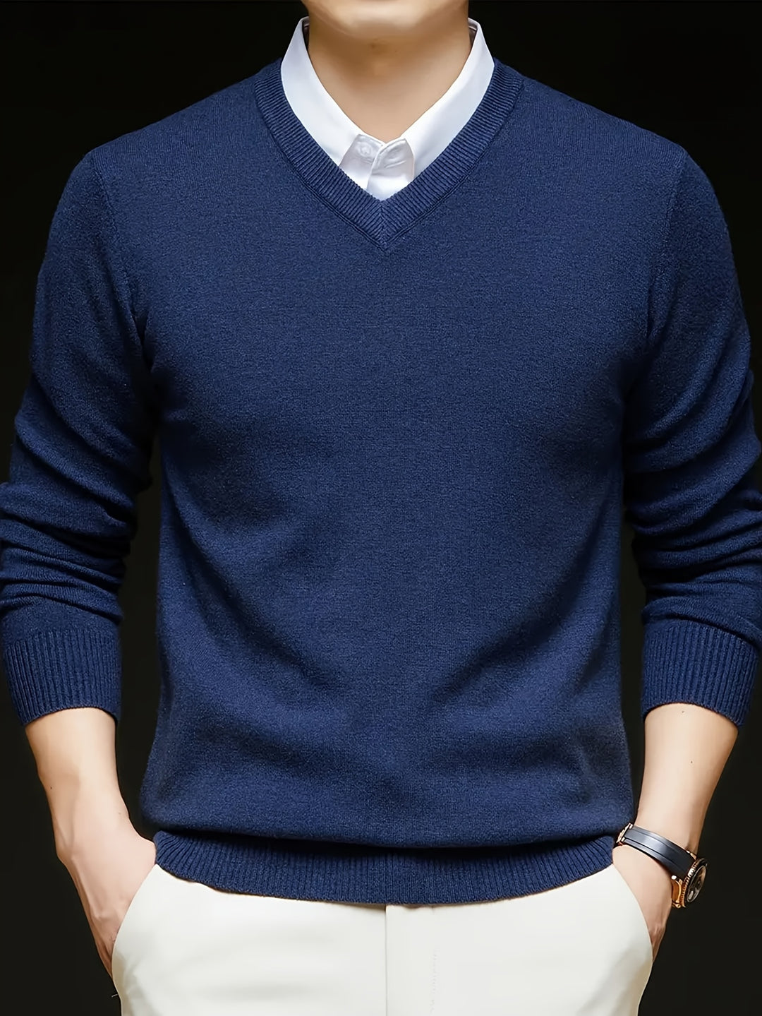 Alexander | Refined V-Neck Sweater