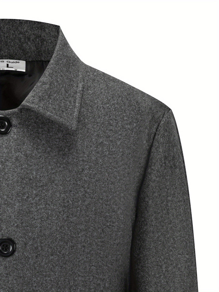 Nicholas | Refined Single-Breasted Coat