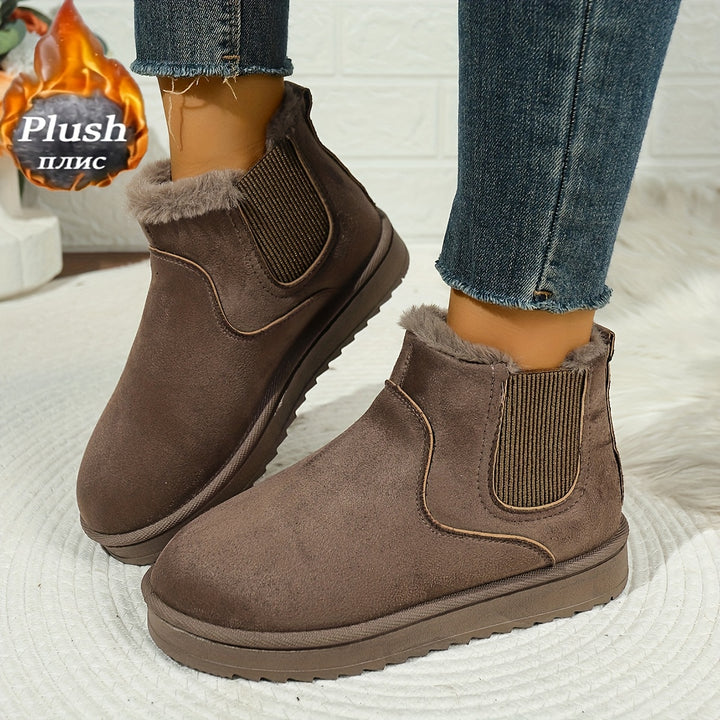 Cassidy | Cozy Platform Ankle Boots