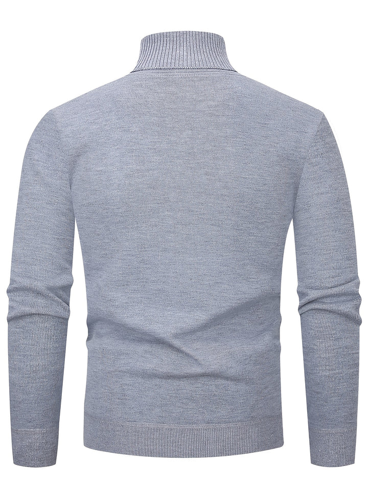 Edwin | Cozy High-Neck Pullover Sweater