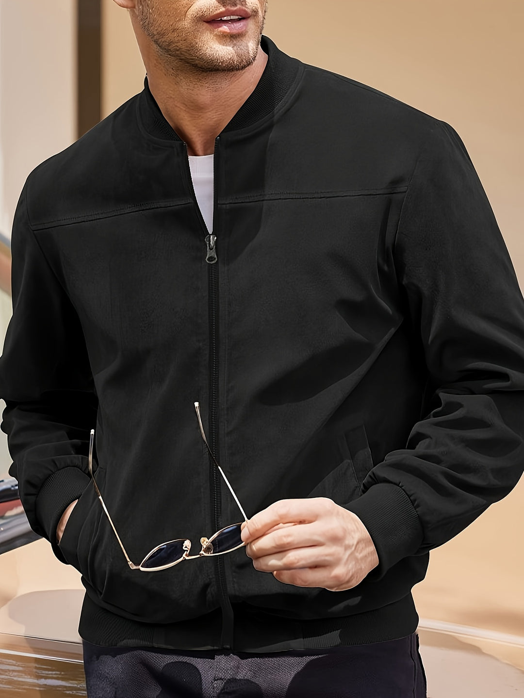 Calvin | Lightweight Zip-Up Jacket