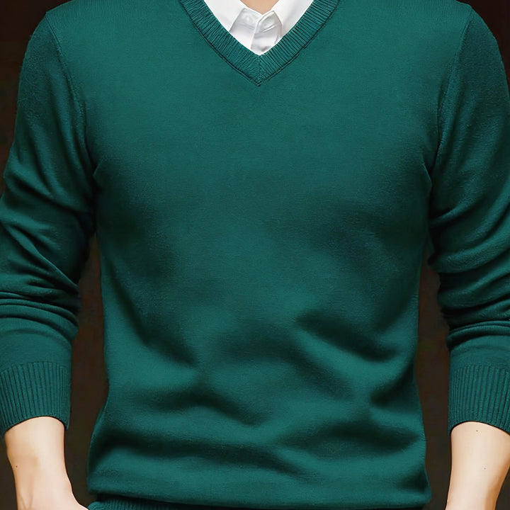 Vincent | Refined V-Neck Sweater