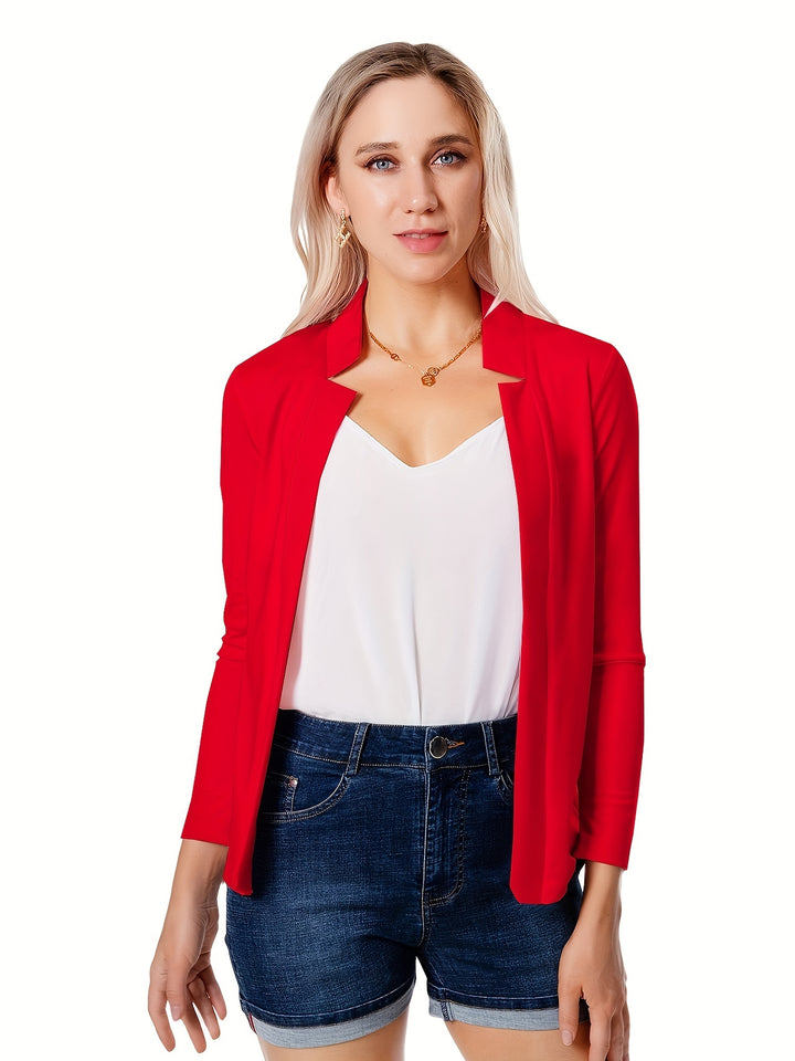 Yvonne | Open-Front Longline Jacket