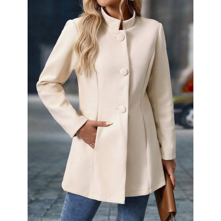 Adrienne | Stand-Collar Coat