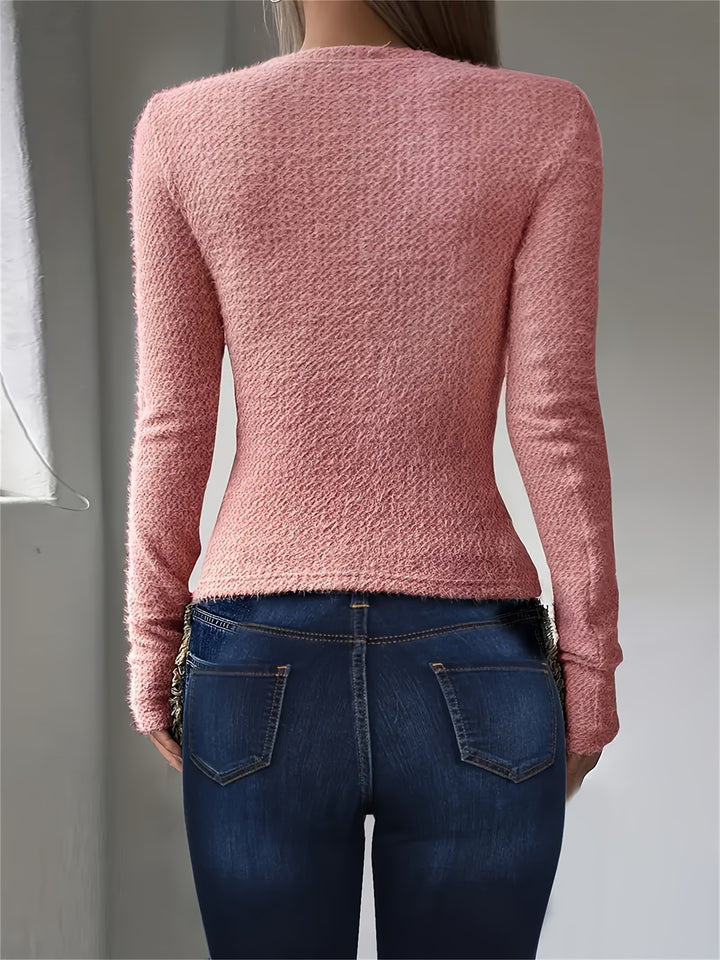 Evelyn | Soft Long-Sleeve Top