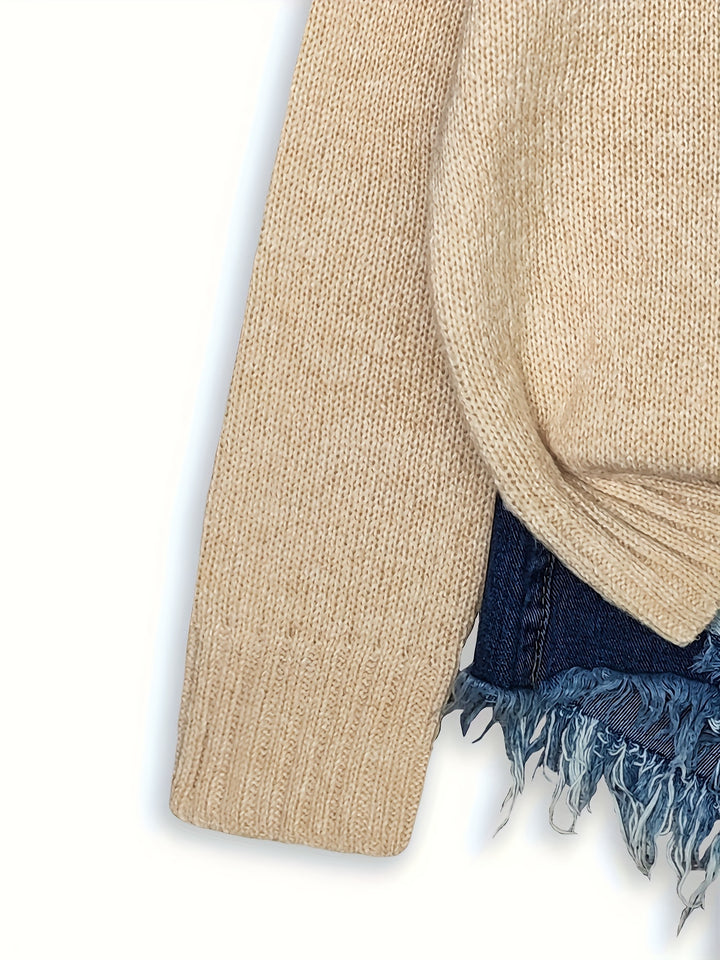 Rosalie | Cat Print Relaxed Sweater