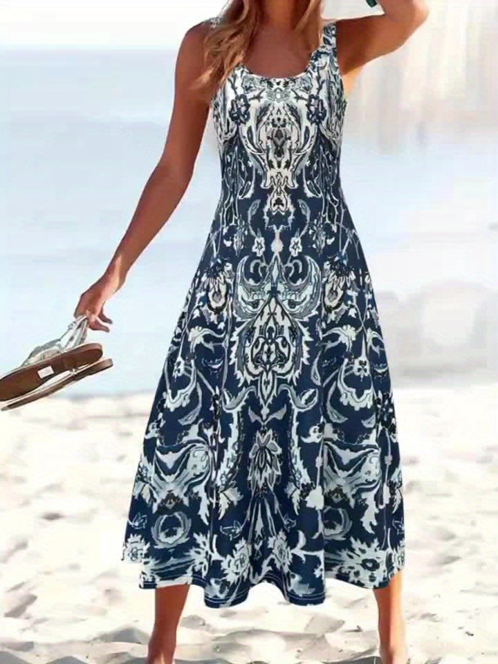 Josie | Flowing Floral Maxi Dress