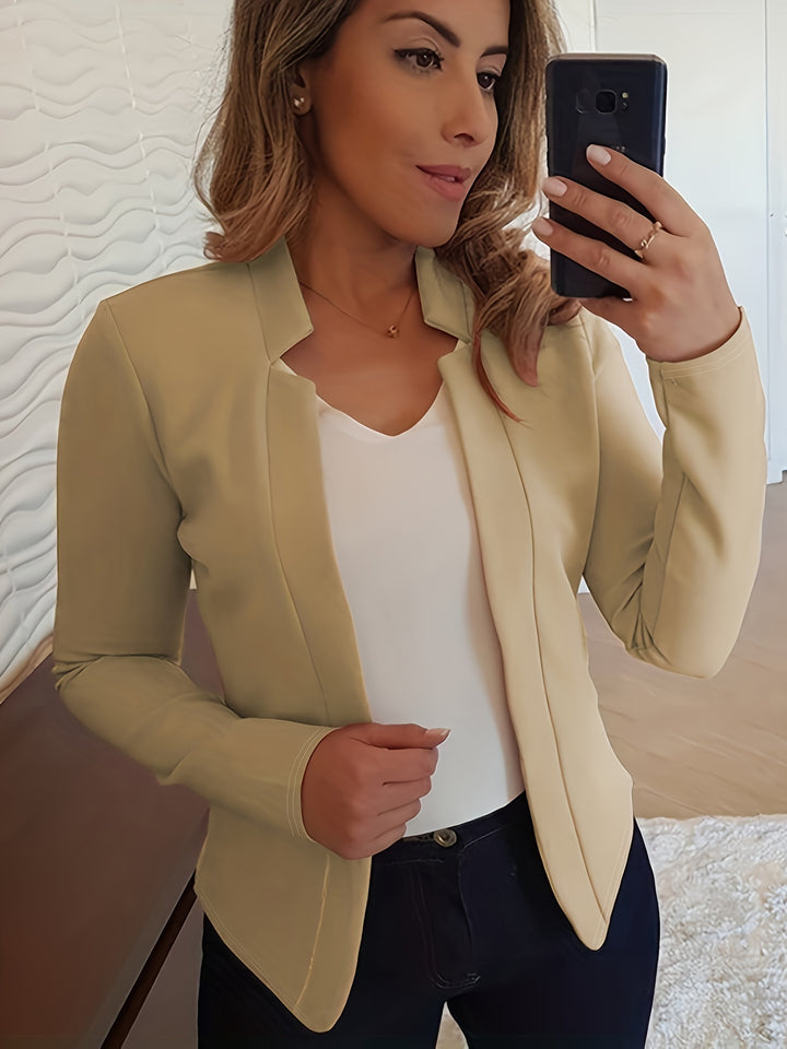 Yvonne | Open-Front Longline Jacket