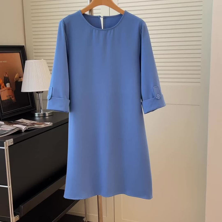 Eleanor | Comfortable Round Neck Dress