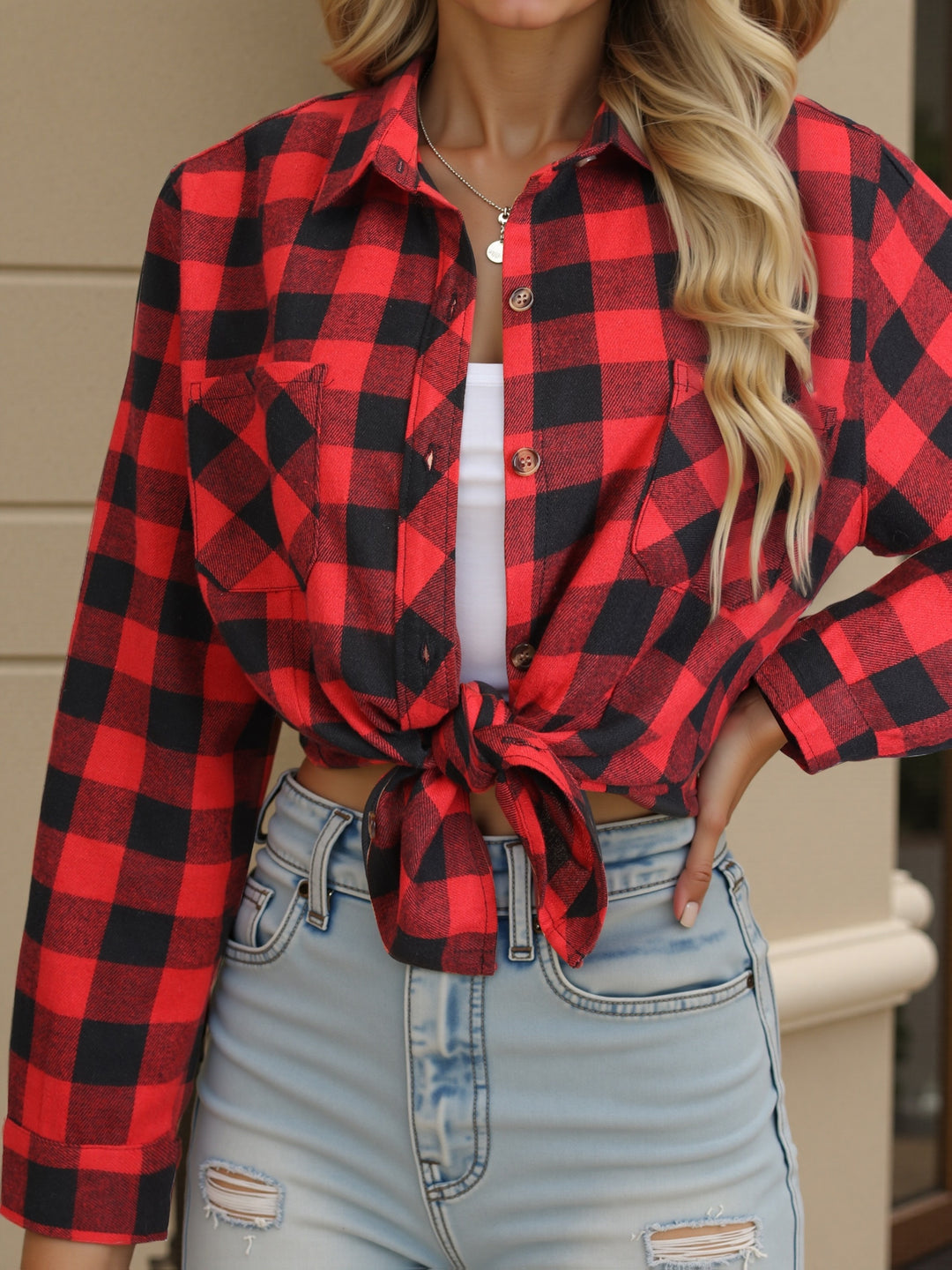 Autumn | Relaxed Checked Button-Up Shirt
