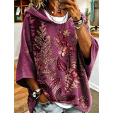 Noreen | Floral Print Hoodie
