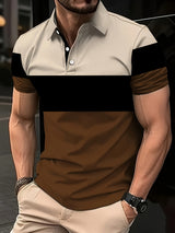 Theodore | Color-Block Short Sleeve Polo