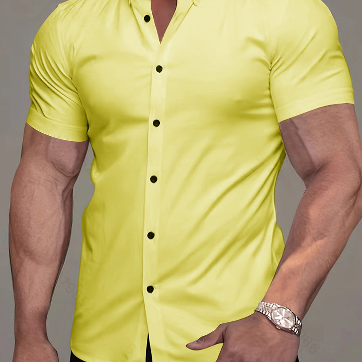 Lucas | Refined Short-Sleeve Button Shirt