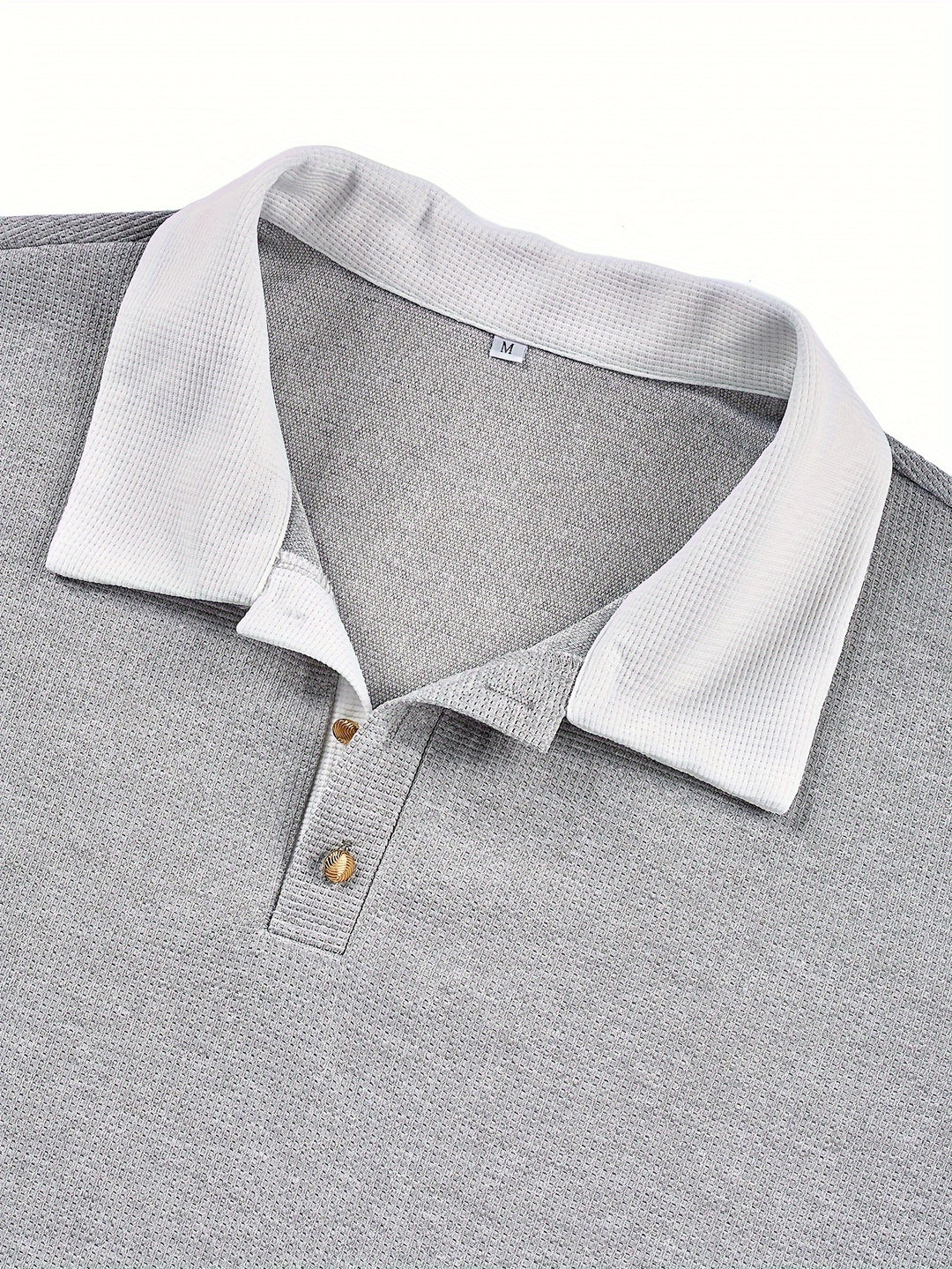 Donovan | Textured Long-Sleeve Polo Shirt