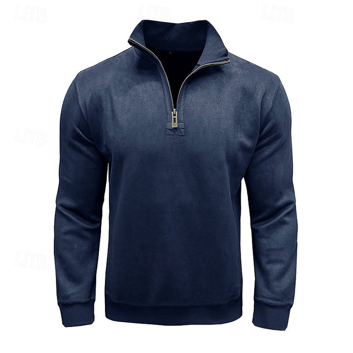 Raymond | Half-Zip Stand-Collar Sweatshirt