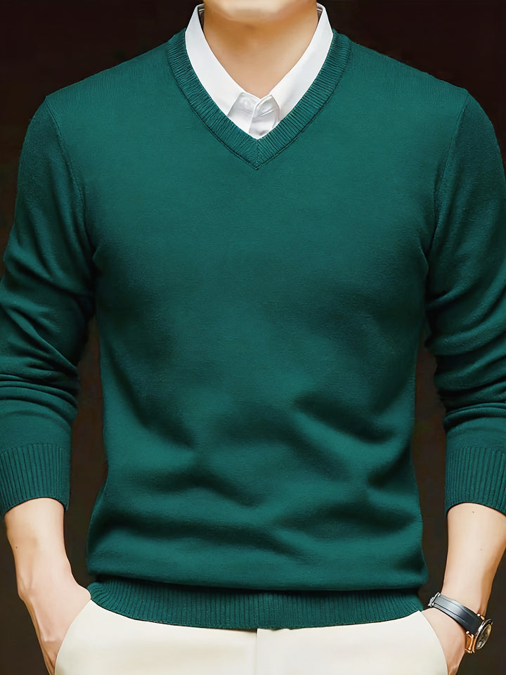 Vincent | Refined V-Neck Sweater