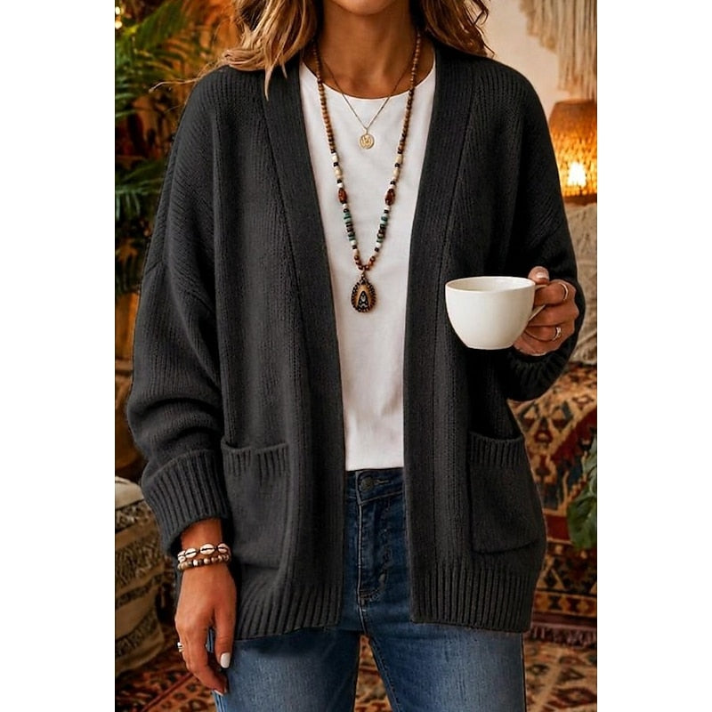 Marguerite | Cozy Open-Front Cardigan