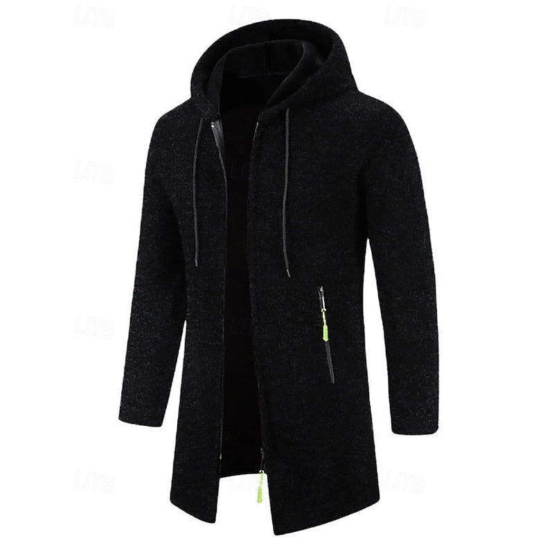 Grayson | Hooded Long-Line Coat