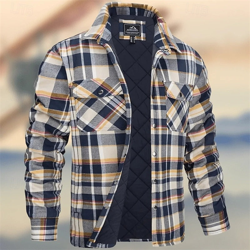 Wilder | Insulated Plaid Shirt Jacket