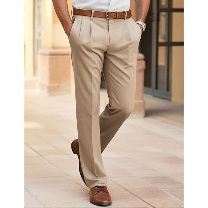Harvey | Tailored Straight-Leg Pants