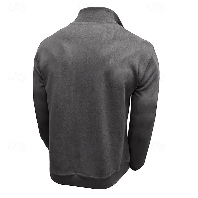 Raymond | Half-Zip Stand-Collar Sweatshirt