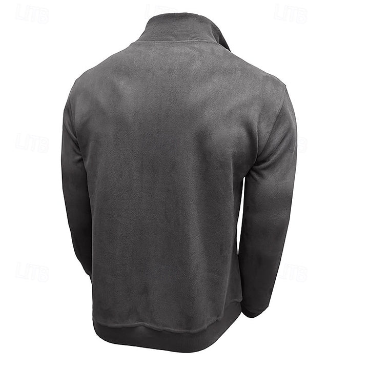 Raymond | Half-Zip Stand-Collar Sweatshirt