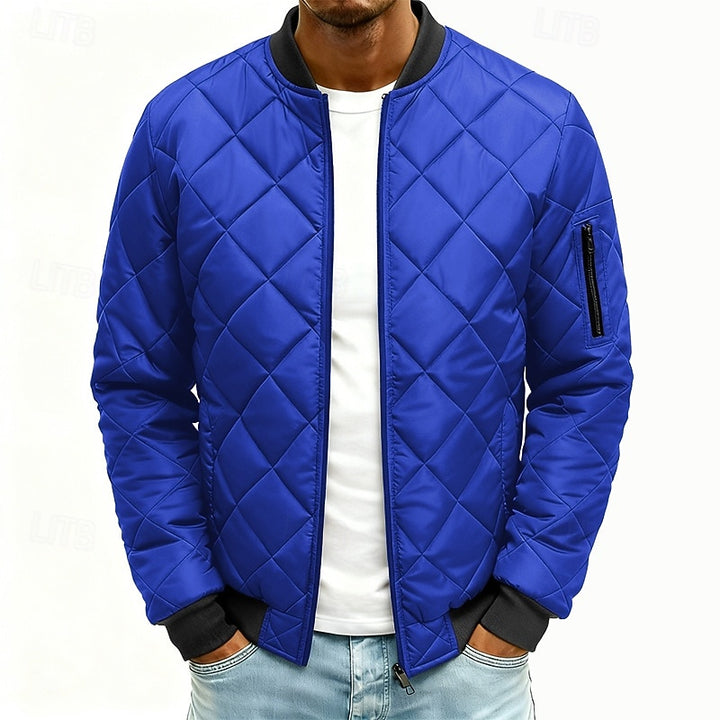 Garrick | Quilted Bomber Jacket