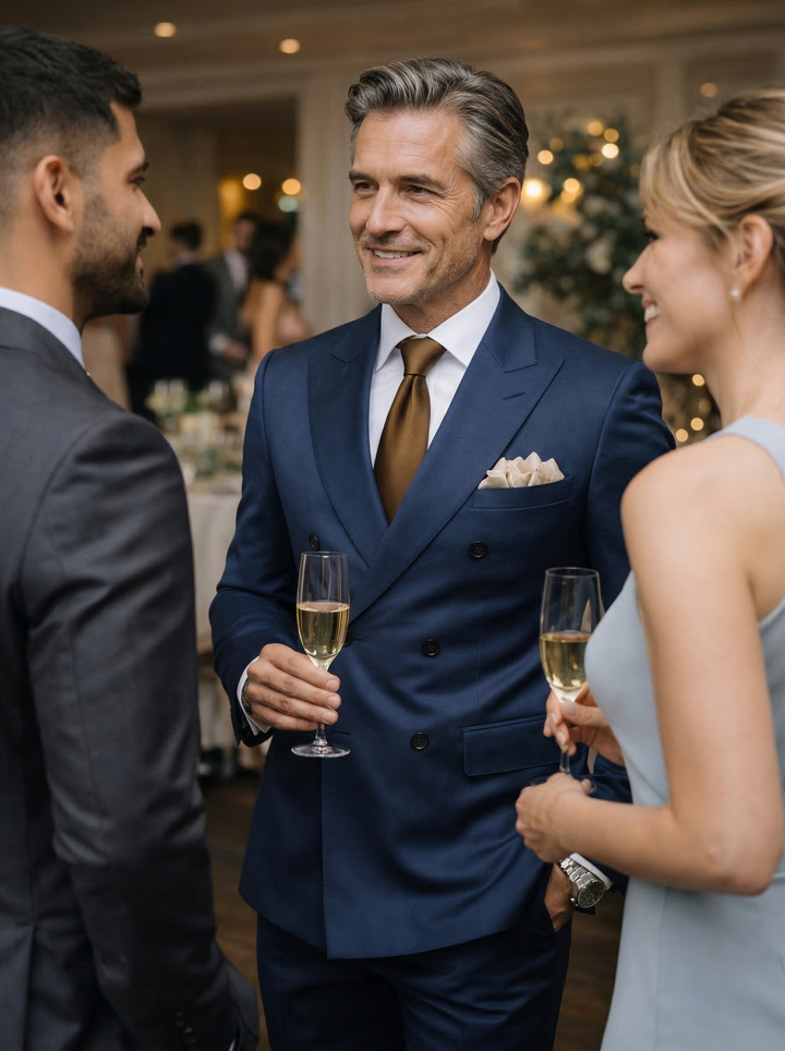 Sterling | Double-Breasted Tailored Suit