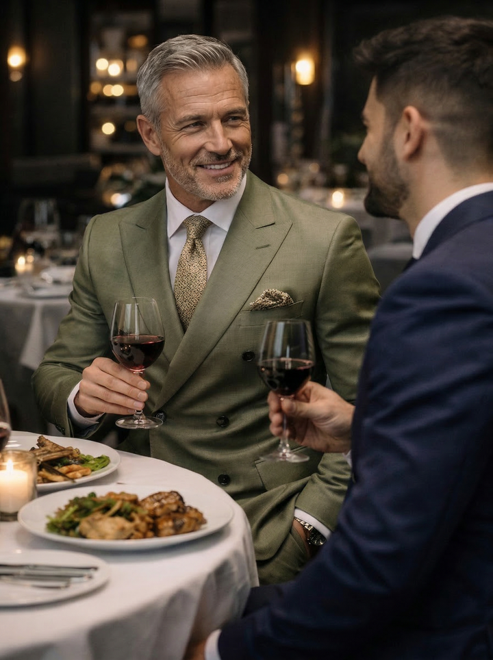 Sterling | Double-Breasted Tailored Suit