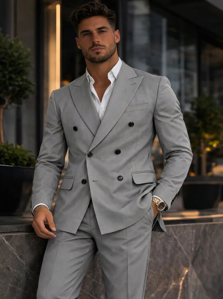 Sterling | Double-Breasted Tailored Suit