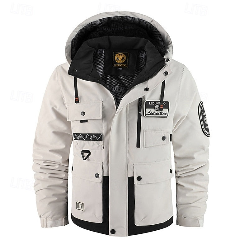 Gavin | All-Weather Hooded Utility Jacket