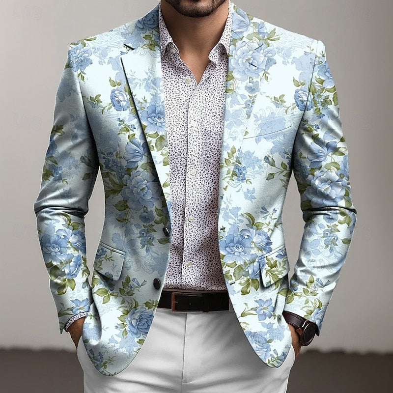 Nicholas | Floral Print Tailored Blazer