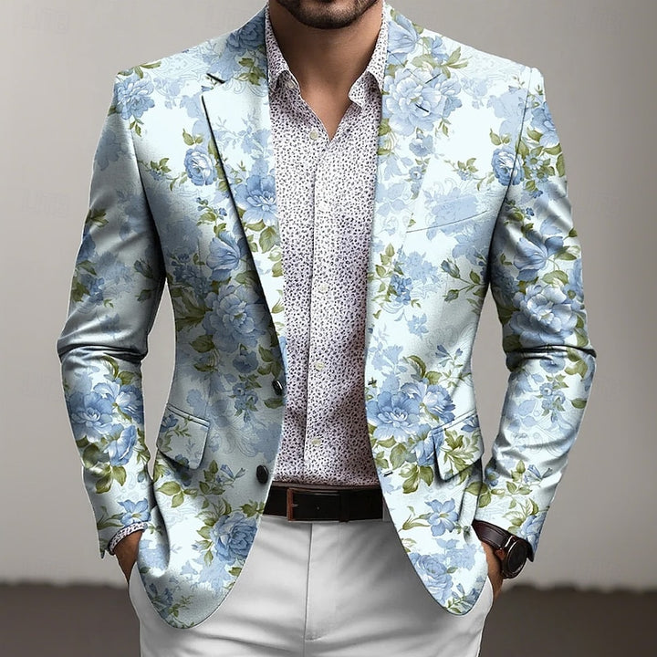 Nicholas | Floral Print Tailored Blazer