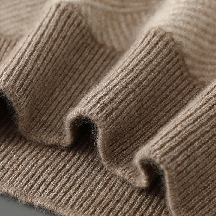 Dalton | Textured Crew Neck Sweater