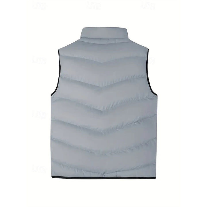 Trevor | Quilted Stand-Collar Vest