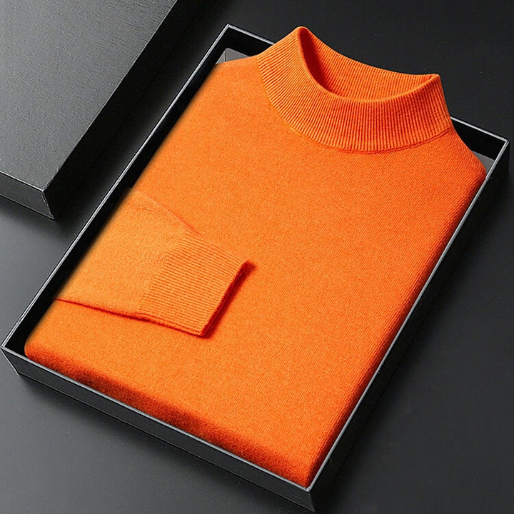 Gavin | Refined Mock Neck Sweater