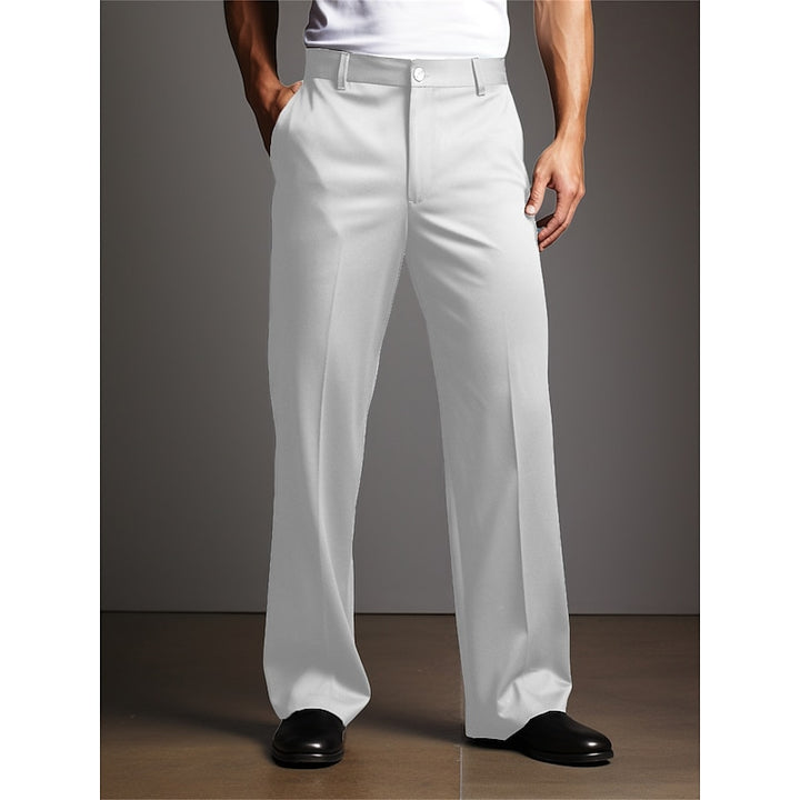 Hugh | Tailored Straight-Leg Trousers