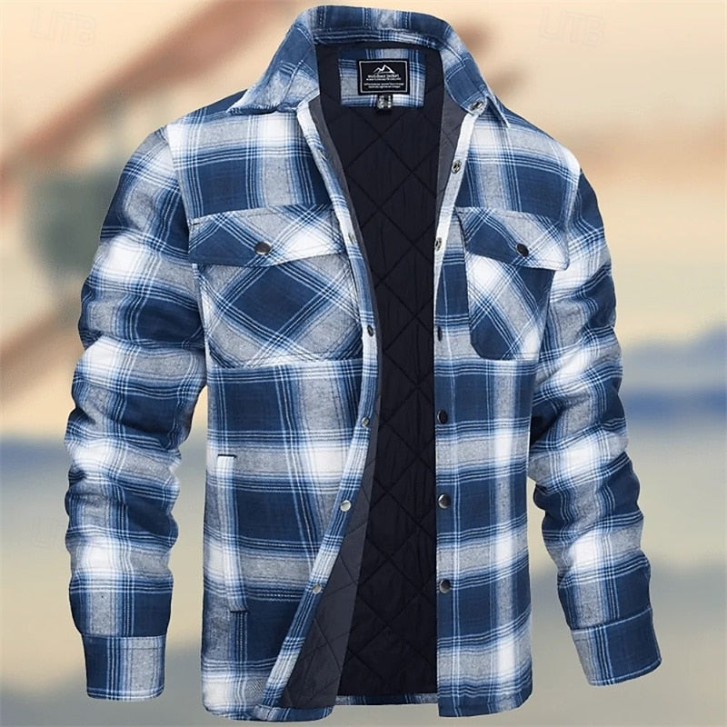 Wilder | Insulated Plaid Shirt Jacket