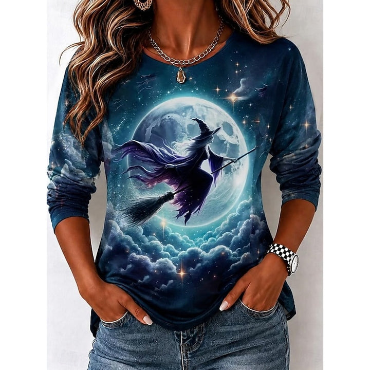 Isadora | Witch Silhouette Halloween Top