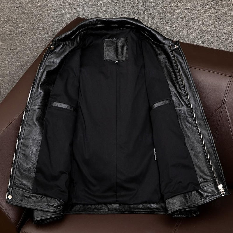 Flynn | Classic Zip-Up Biker Jacket