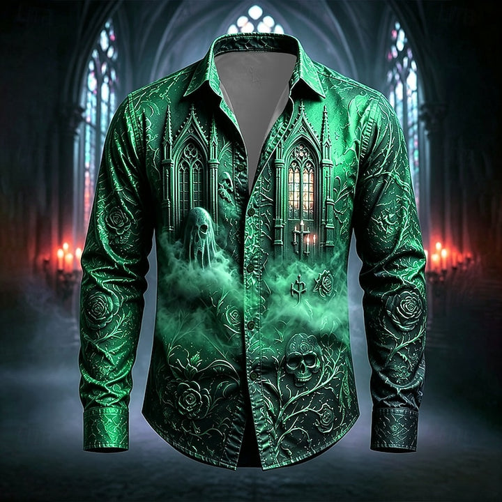Roland | Gothic Cathedral Halloween Shirt