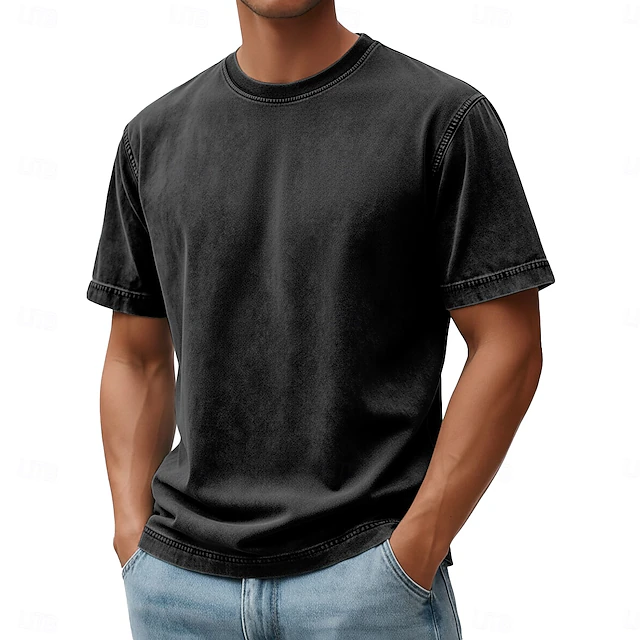 Owen | Washed Crewneck T-Shirt