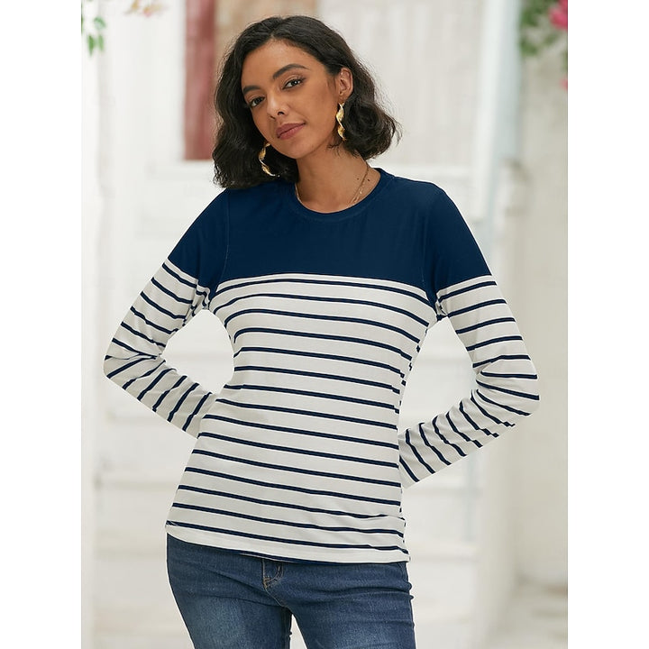 Cora | Striped Long-Sleeve Top