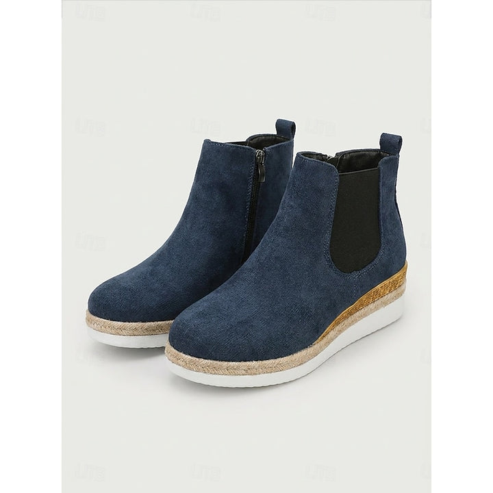 Marjorie | Wedge Chelsea Ankle Boots