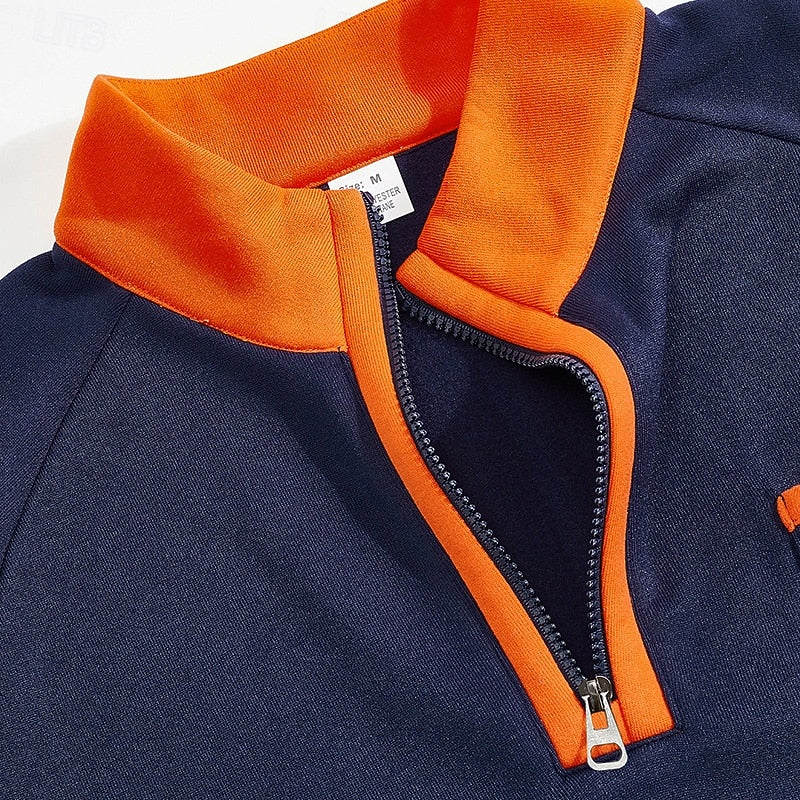 Bradley | Quarter-Zip Stand-Collar Sweatshirt