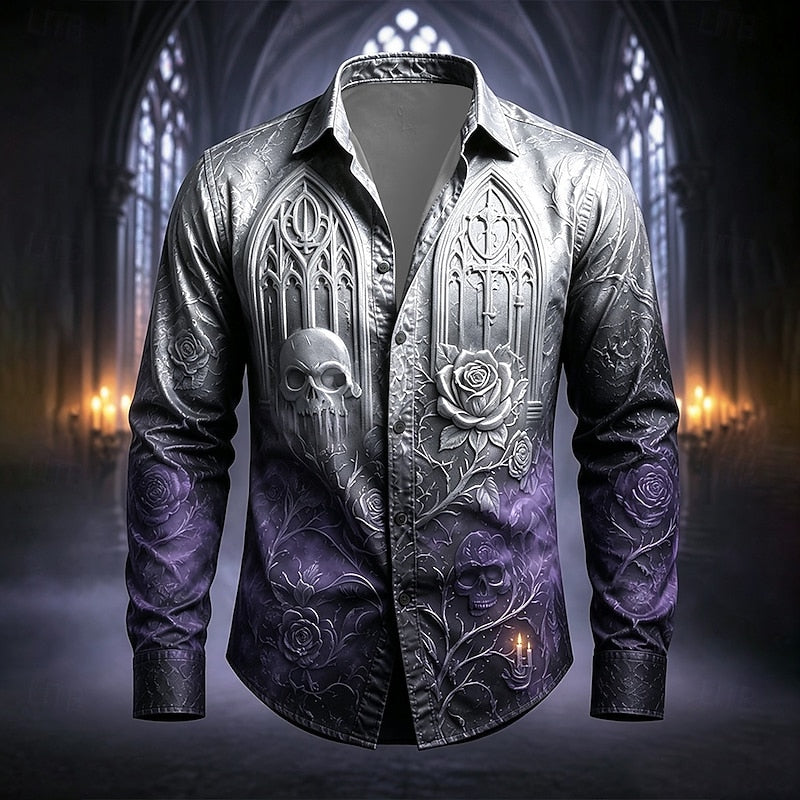 Roland | Gothic Cathedral Halloween Shirt
