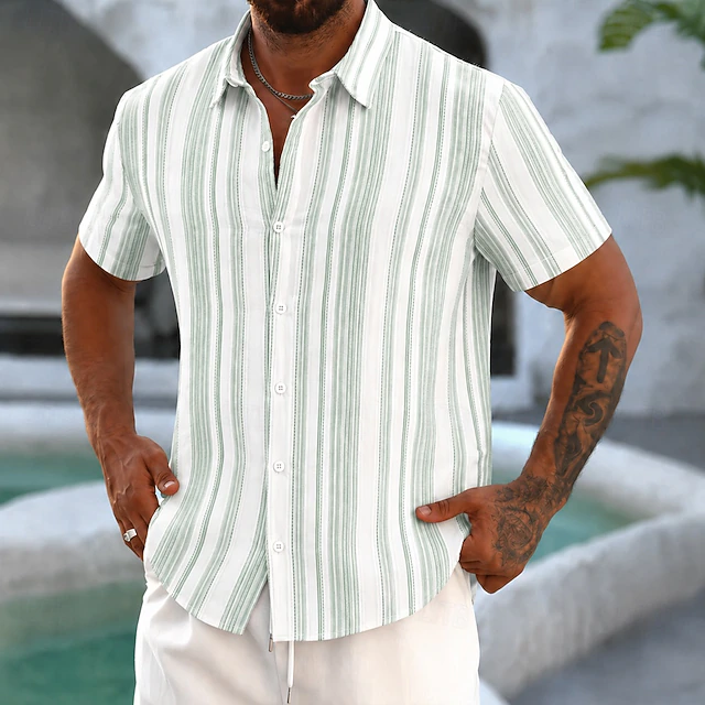 Hugo | Striped Short-Sleeve Shirt