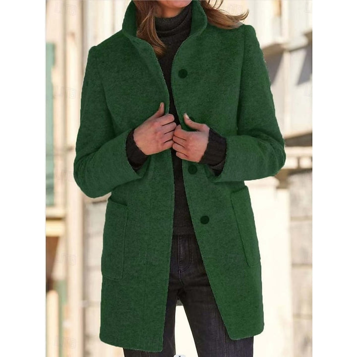 Adaline | Refined Stand-Collar Coat